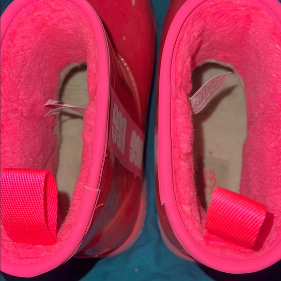 UGG Classic Clear Mini boots in Rock Rose (pink) - Picture 2 of 8